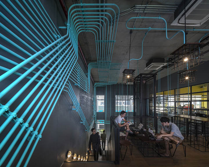 匠心獨運 泰國Hubba-to聯合辦公設計欣賞