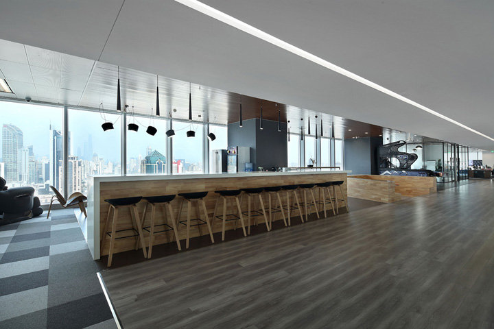 中西合璧 跨境電商平臺(tái)Wish上海辦公設(shè)計(jì)欣賞