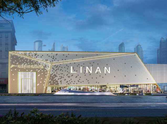 供應(yīng)鏈小鎮(zhèn)建筑外觀裝修設(shè)計